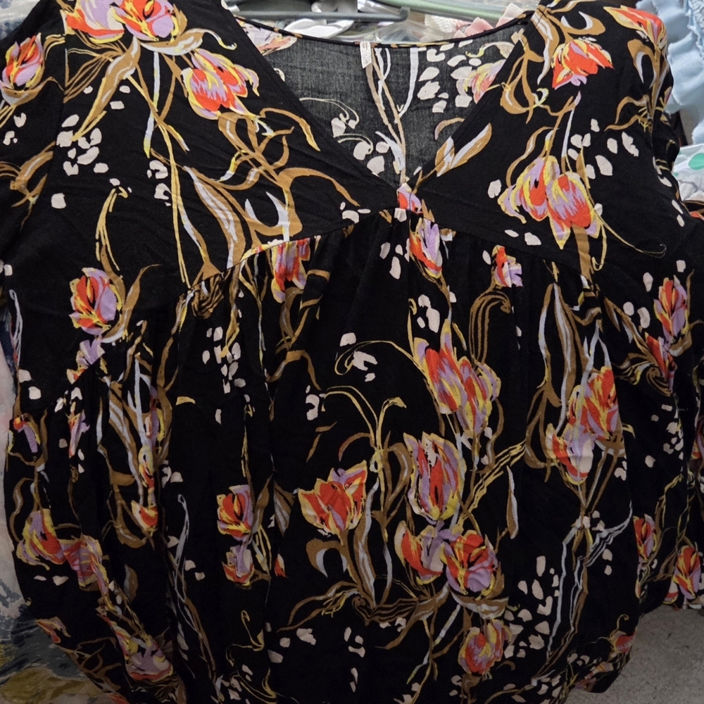 Free People Ella Floral Tunic - Picture 3 of 4